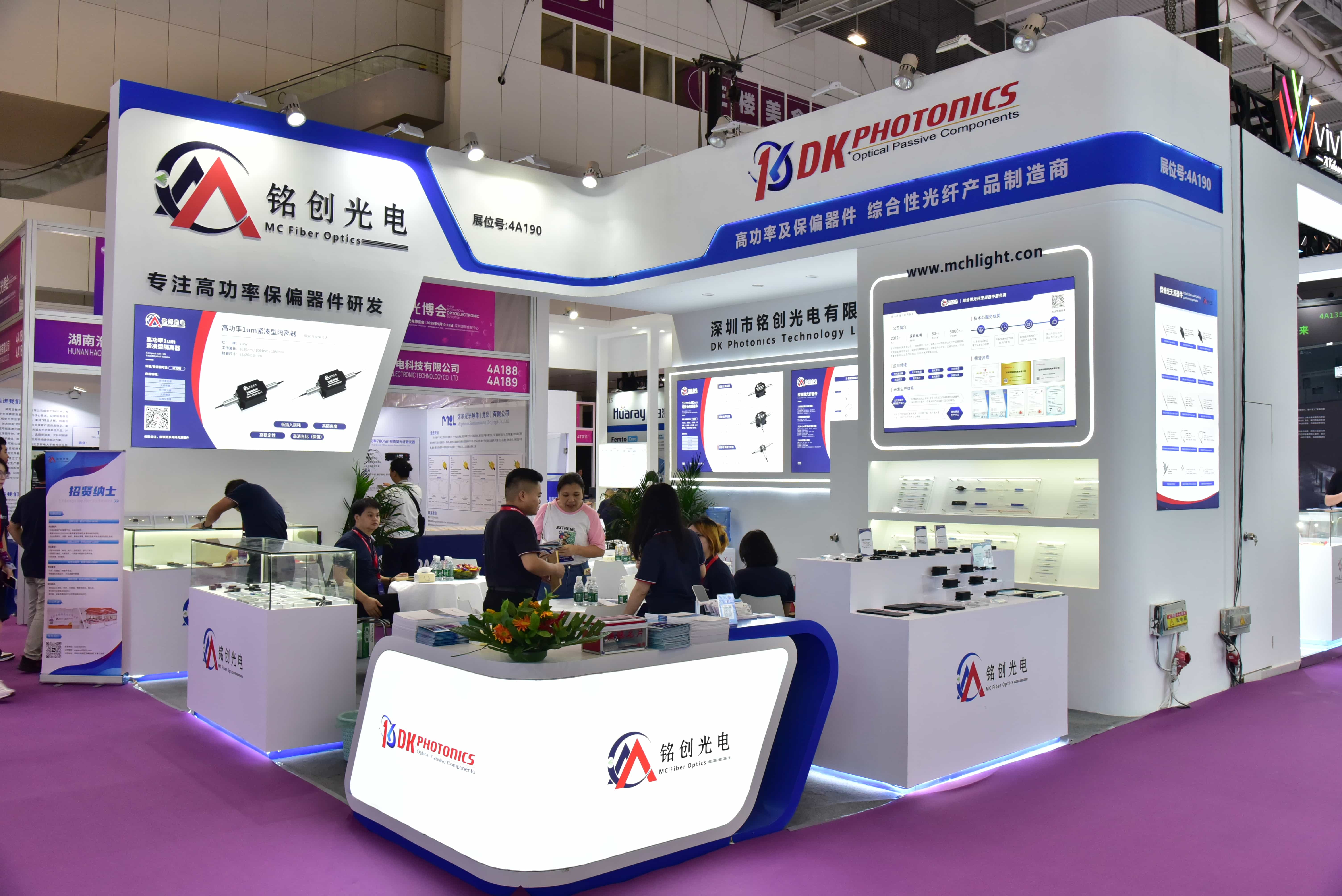 展會回顧丨銘創(chuàng)光電2025深圳光博會圓滿收官